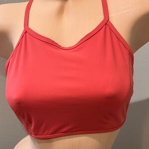 lululemon athletica Red Swim Sports Bra